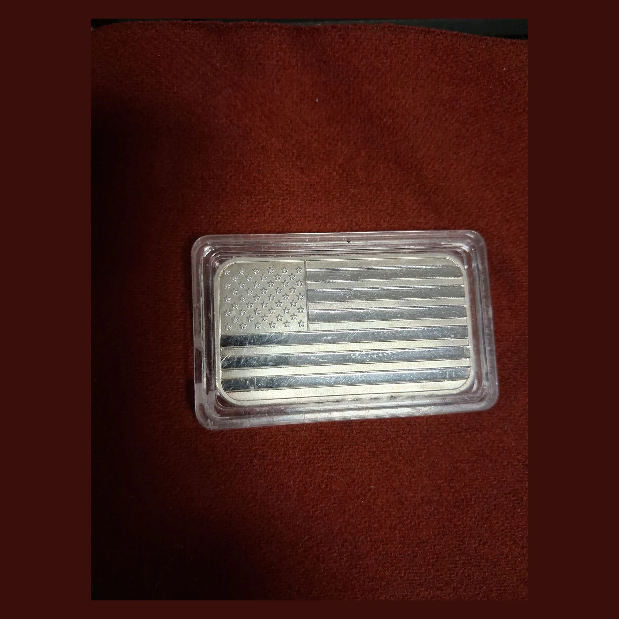 Fine Troy Silver Bar 1 ounce