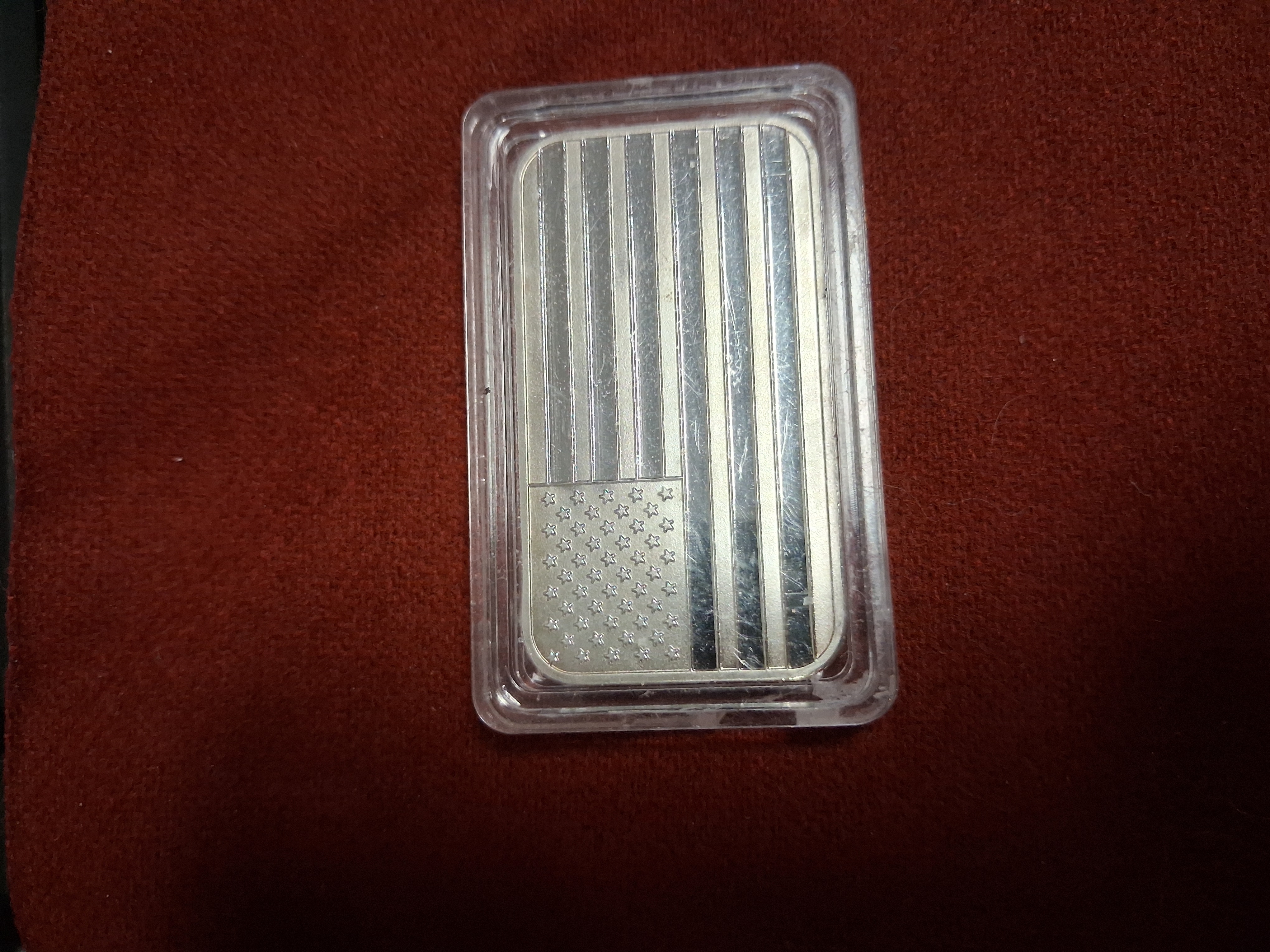 Fine Troy Silver Bar 1 ounce photo 1