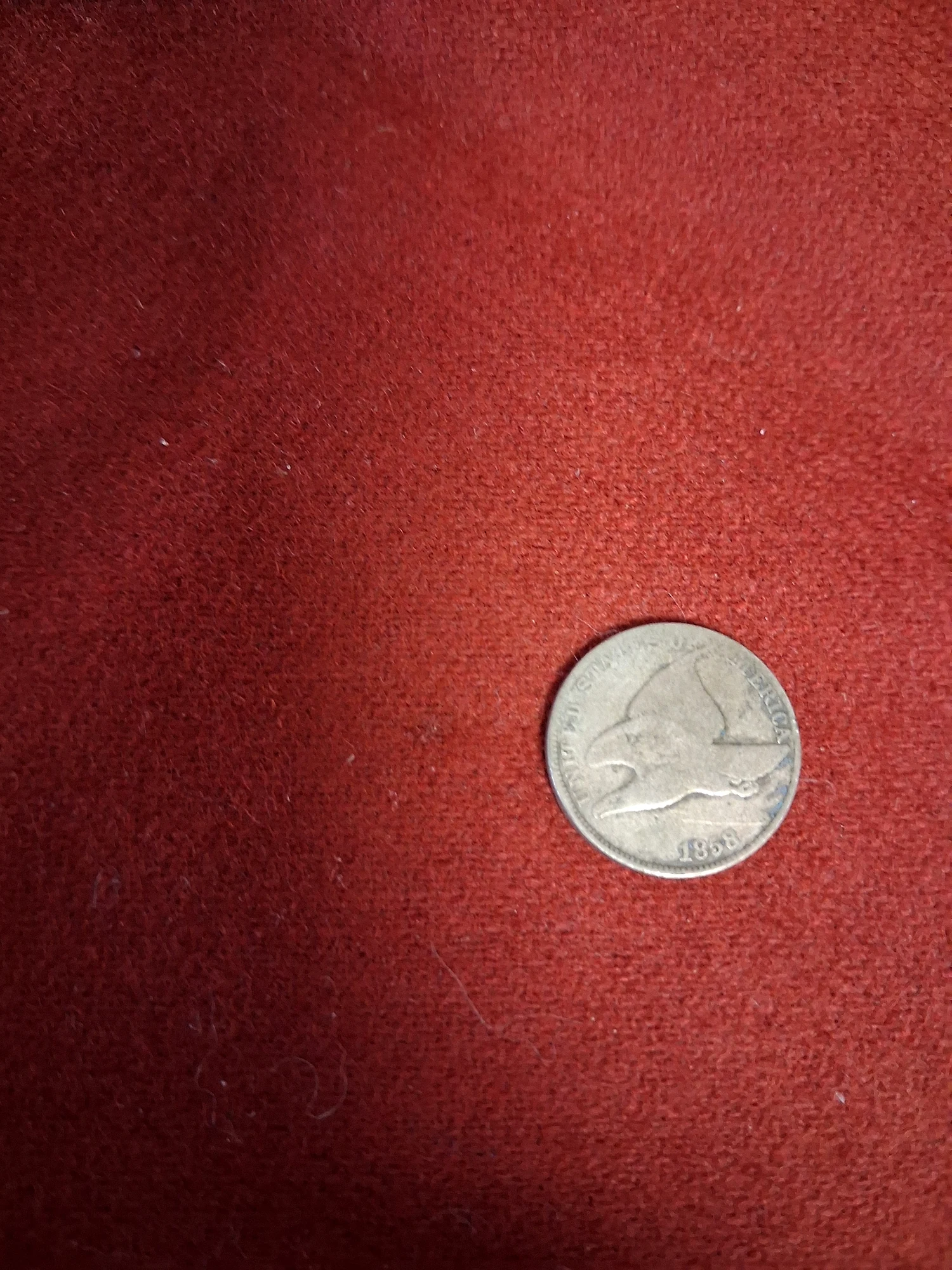 Flying Eagle Penny 1858