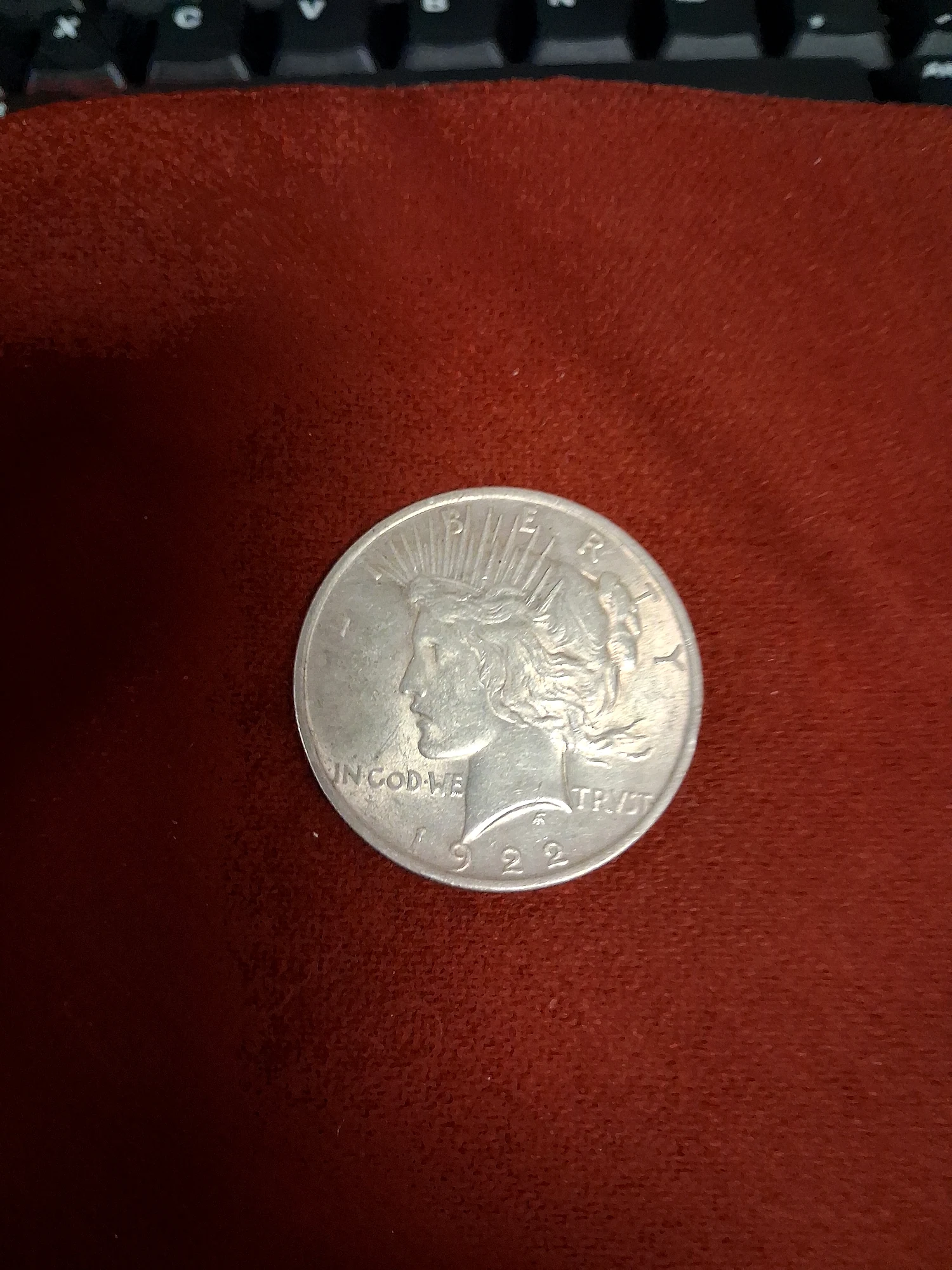 Peace Silver Dollar 1922