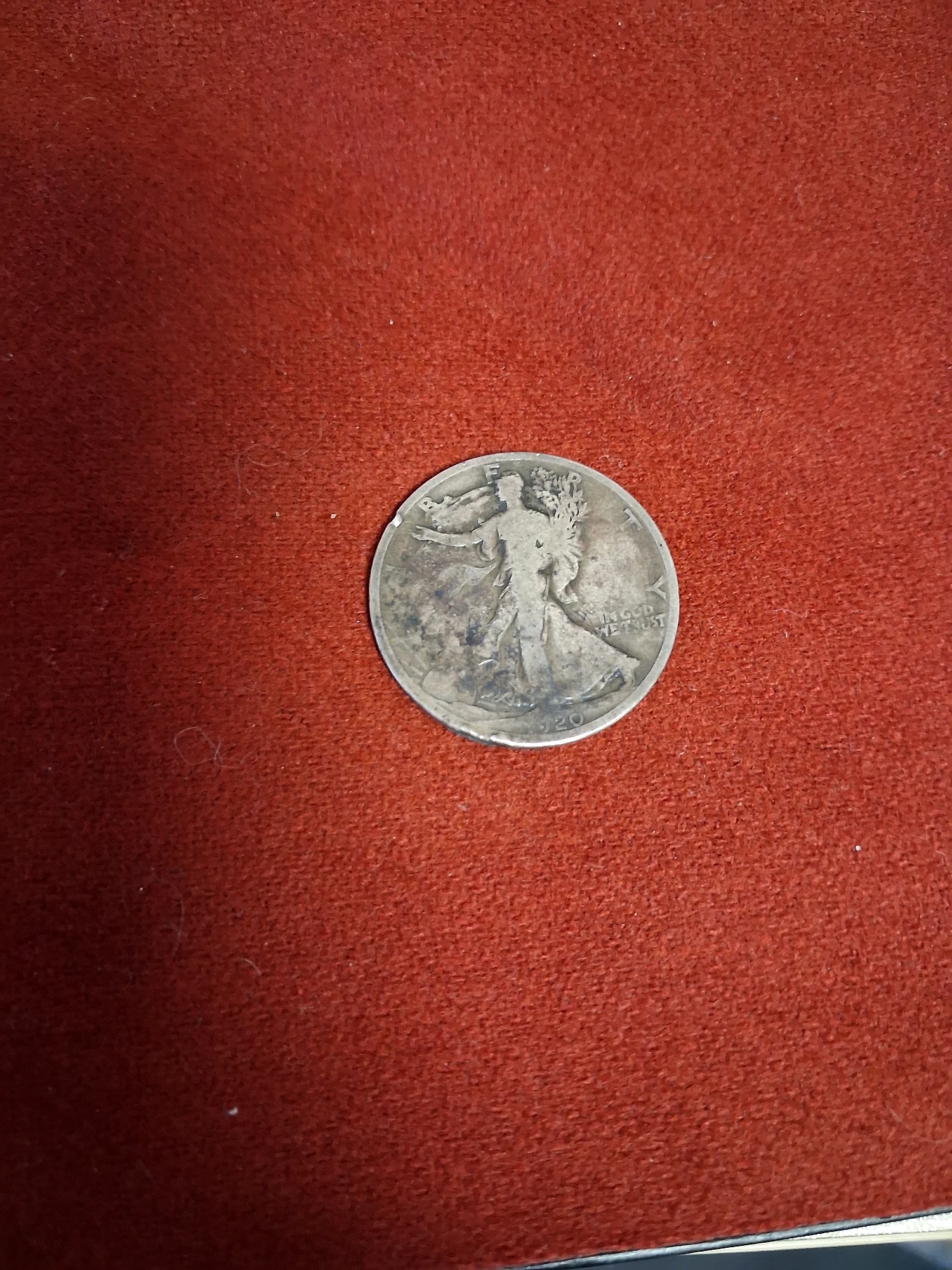 Walking Liberty Silver Half Dollar 1920