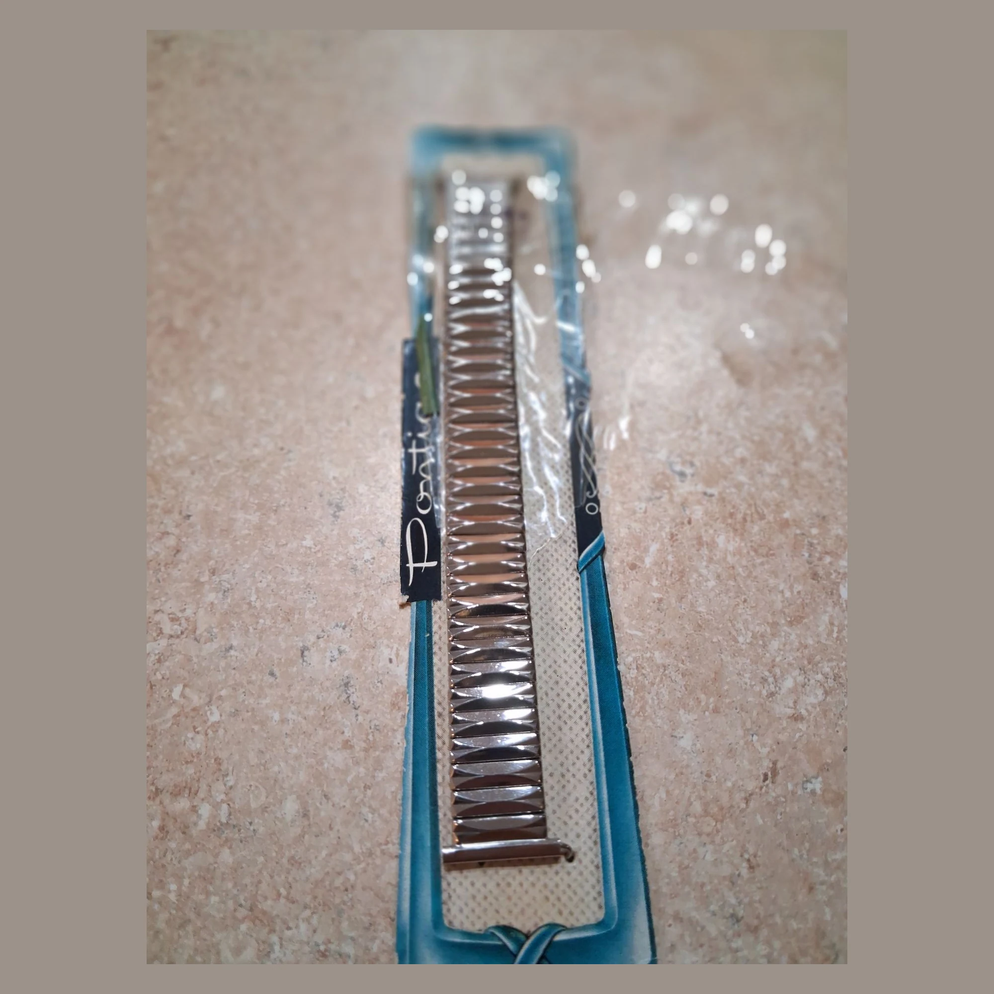 Vintage Pontiac Mens 19mm Flex Watch Band